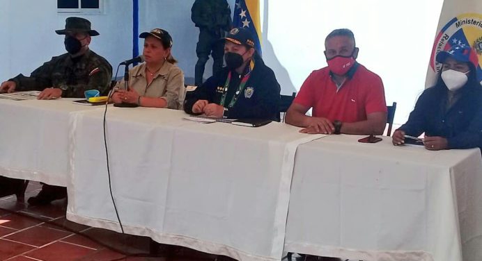 Ministra Carmen Meléndez fortalece cuadrantes de paz de Monagas