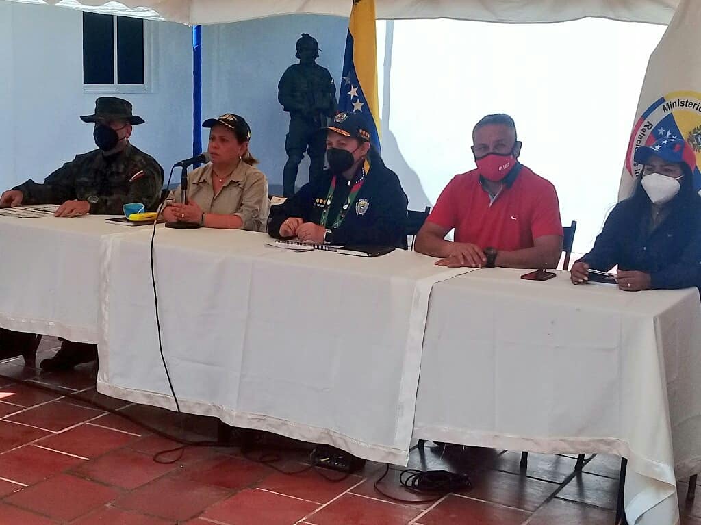 Ministra Carmen Meléndez fortalece cuadrantes de paz de Monagas