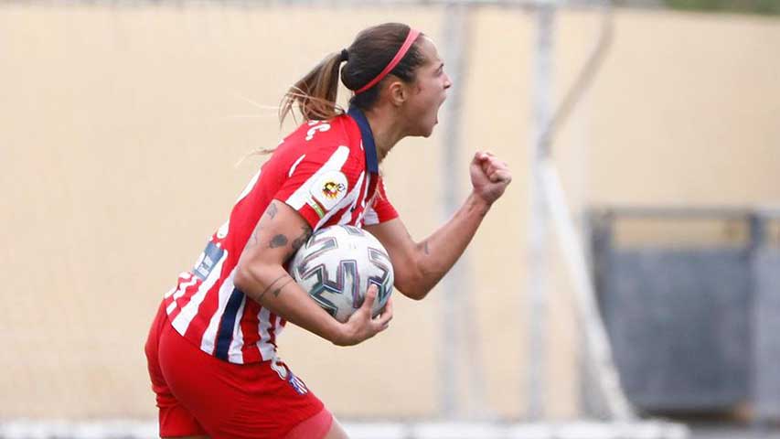 Deyna Castellanos marcó décimo gol con el Atlético