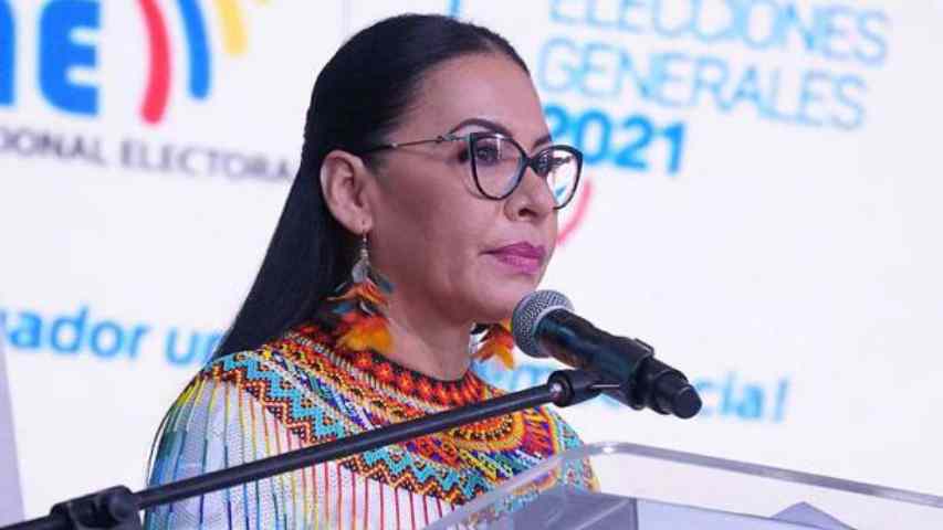Diana Aramaint CNE Ecuador