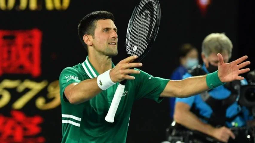 Novak Djokovic pasó a la final del Abierto de Australia