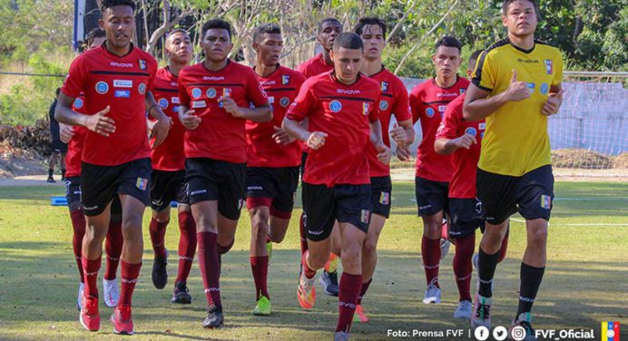 Vinotinto Sub-20 continúa preparación para Copa Santa Lucía