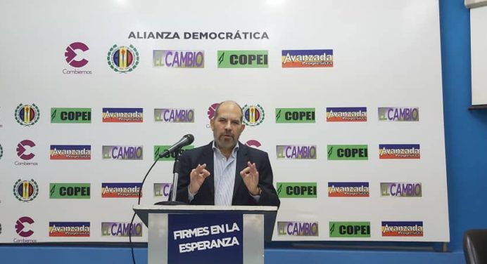 Orta: Ampliación de la Alianza Democrática es fundamental para unidad opositora
