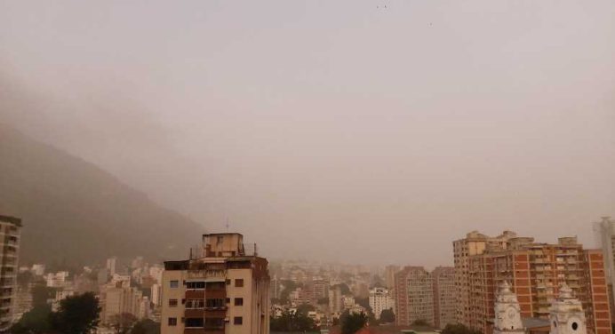 Polvo del Sahara ya llegó a Venezuela