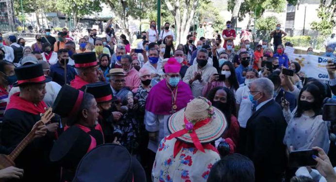 Monseñor Tulio Ramírez toma posesión de la Diócesis de Guarenas