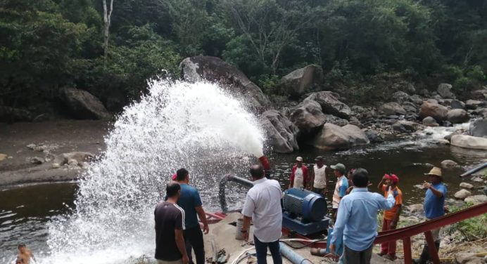 Invierten 21 mil 170 dólares en un motor de 250 hp para potabilizadora de Caripe