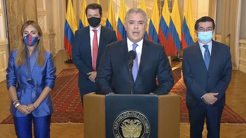 Iván Duque, presidente de Colombia.