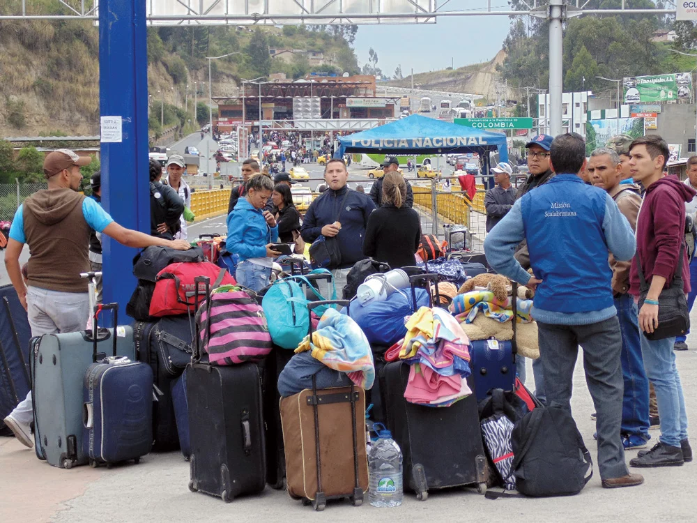 Migrantes venezolanos