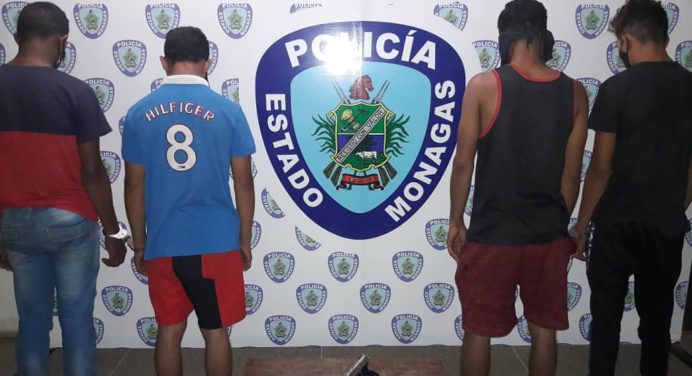 Polimonagas desmanteló banda delictiva en Jusepín