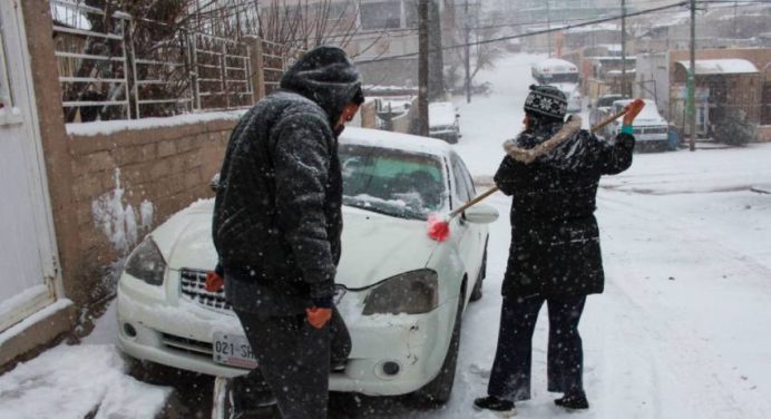 Novena tormenta invernal en México deja cinco fallecidos