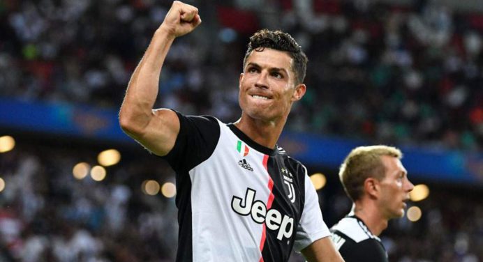 Cristiano Ronaldo marcó triplete en media hora con la Juventus