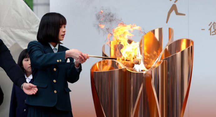 La llama olímpica en Juegos de Tokio saldrá sin espectadores