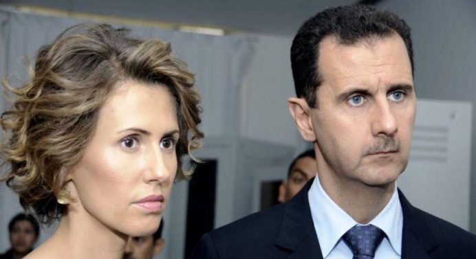 Presidente sirio Bashar al Asad y su esposa se contagiaron de Covid-19
