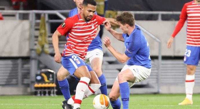 Granada FC de los criollos Herrera y Machís avanzó a cuartos de Europa League