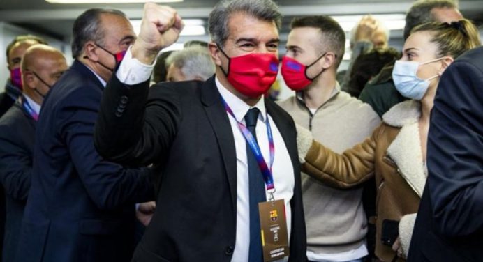 Joan Laporta nuevo presidente del FC Barcelona
