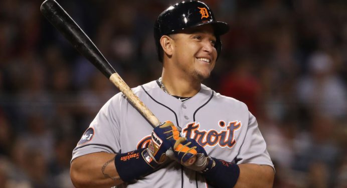 Miguel Cabrera prendió los motores rumbo al inicio de la MLB