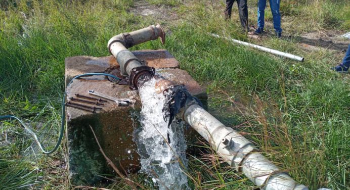 Potencian servicio de agua potable en el municipio Aguasay