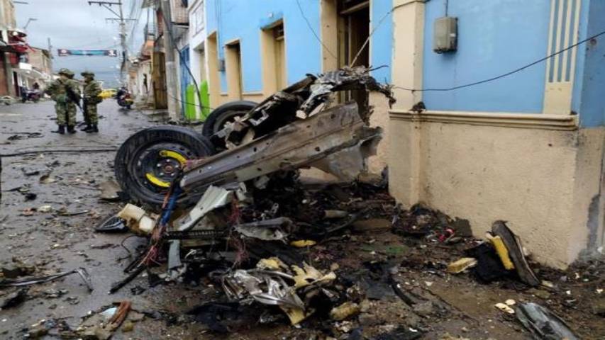 El atentado carro bomba Cauca