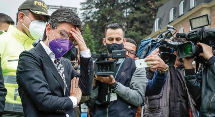 Denuncian a alcaldesa de Bogotá por xenofobia contra los venezolanos