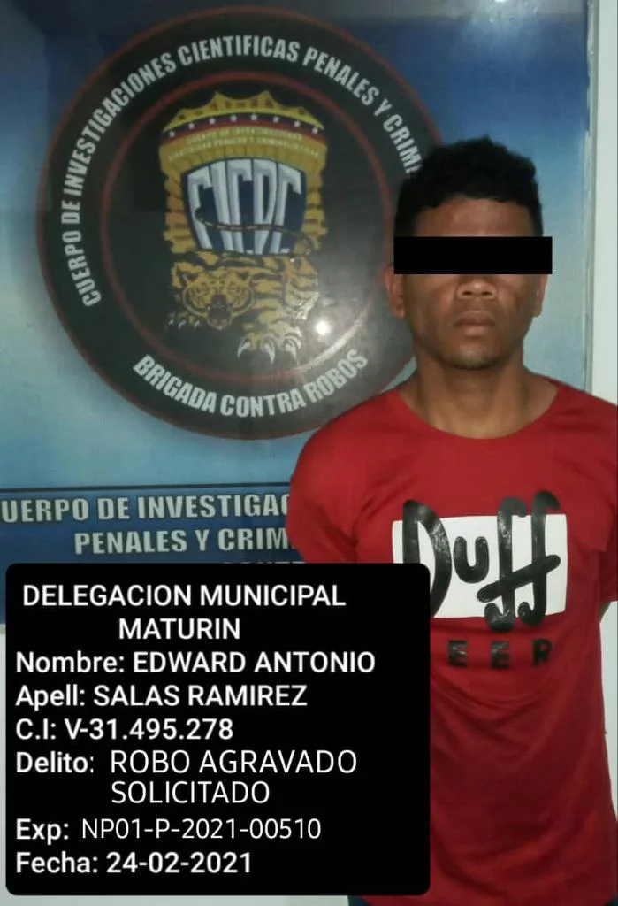 Detenido Cicpc