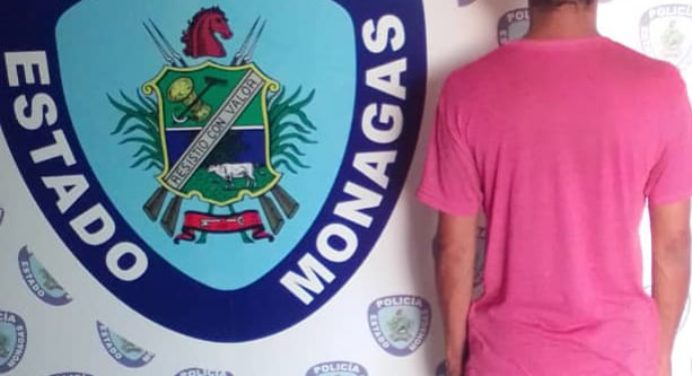 Polimonagas detuvo en Terrazas del Oeste a sujeto por golpear a su progenitora