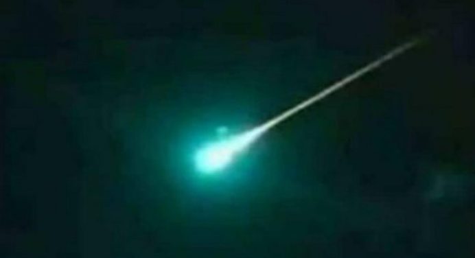 Un meteorito fue visto en el estado Anzoátegui