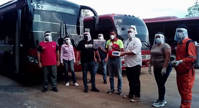 Transmonagas mantiene ruta para personal de salud