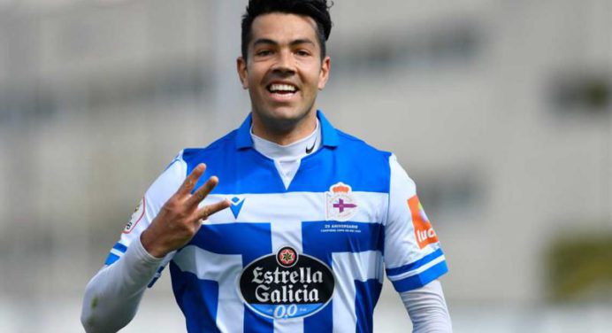 Un penalti de Miku Fedor le dió la victoria al Deportivo La Coruña