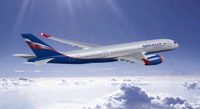 Rusia reanuda vuelos con Venezuela