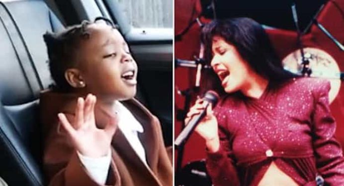 Niña británica triunfa en las redes sociales cantando como Selena Quintanilla (+Video)