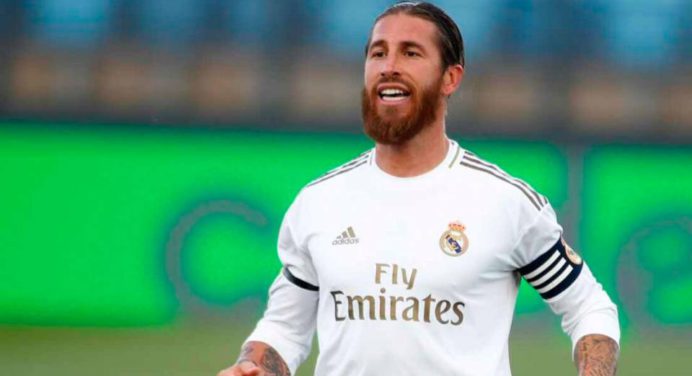 Sergio Ramos dio positivo por covid-19