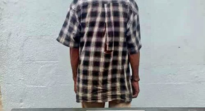 Agredió a mujer con un machete en el municipio Zamora