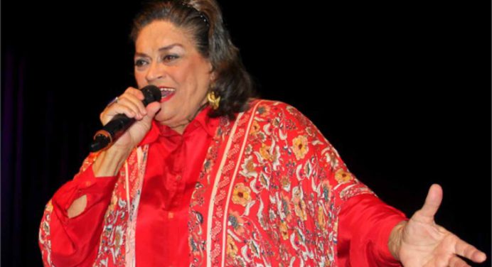 Soledad Bravo agradece a fundación Frigilux respaldo en lucha contra el Covid-19