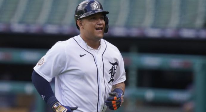 Miguel Cabrera fue inhabilitado por lesión en un bíceps