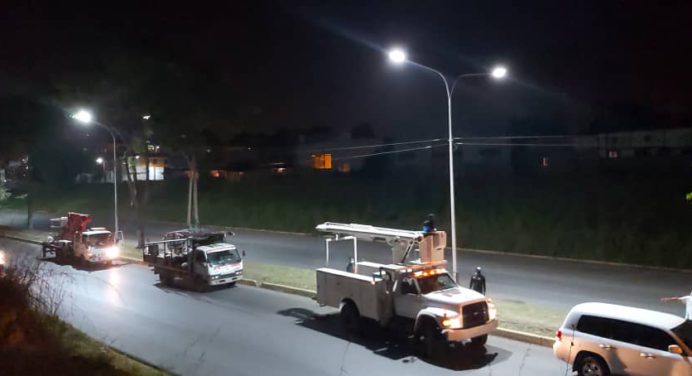 Mil 500 luminarias LED instaló la Alcaldía de Maturín