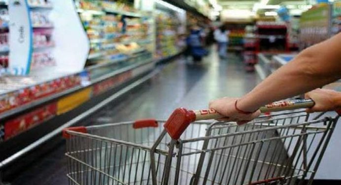 Canasta alimentaria de marzo superó los 612 millones de bolívares