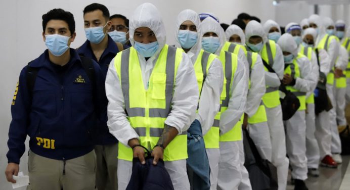 Chile expulsa a 55 venezolanos en nuevo proceso de deportaciones