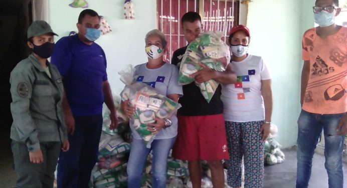 Entregaron el Clap en el municipio Punceres