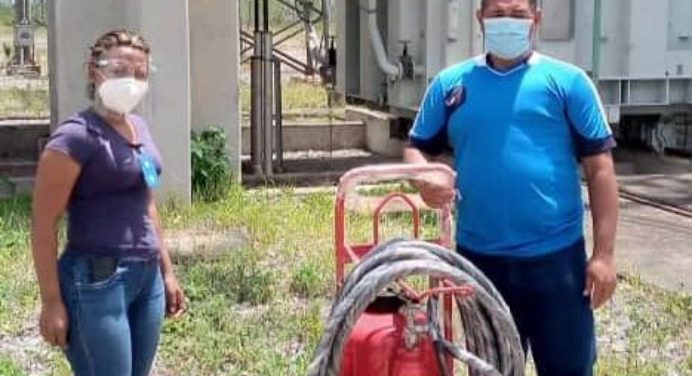 Fortalecen sistema contra incendios en subestaciones eléctricas de Monagas