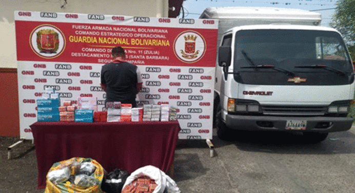GNB detuvo a un sujeto por contrabando de medicamentos