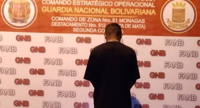La GNB lo detuvo por actos lascivos en Punta de Mata