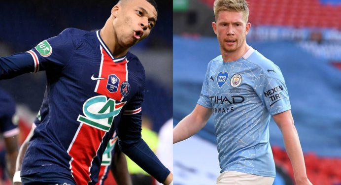 PSG de Mbappé y Neymar se mide hoy al City de Guardiola