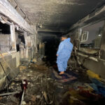 explosión en hospital de Bagdad