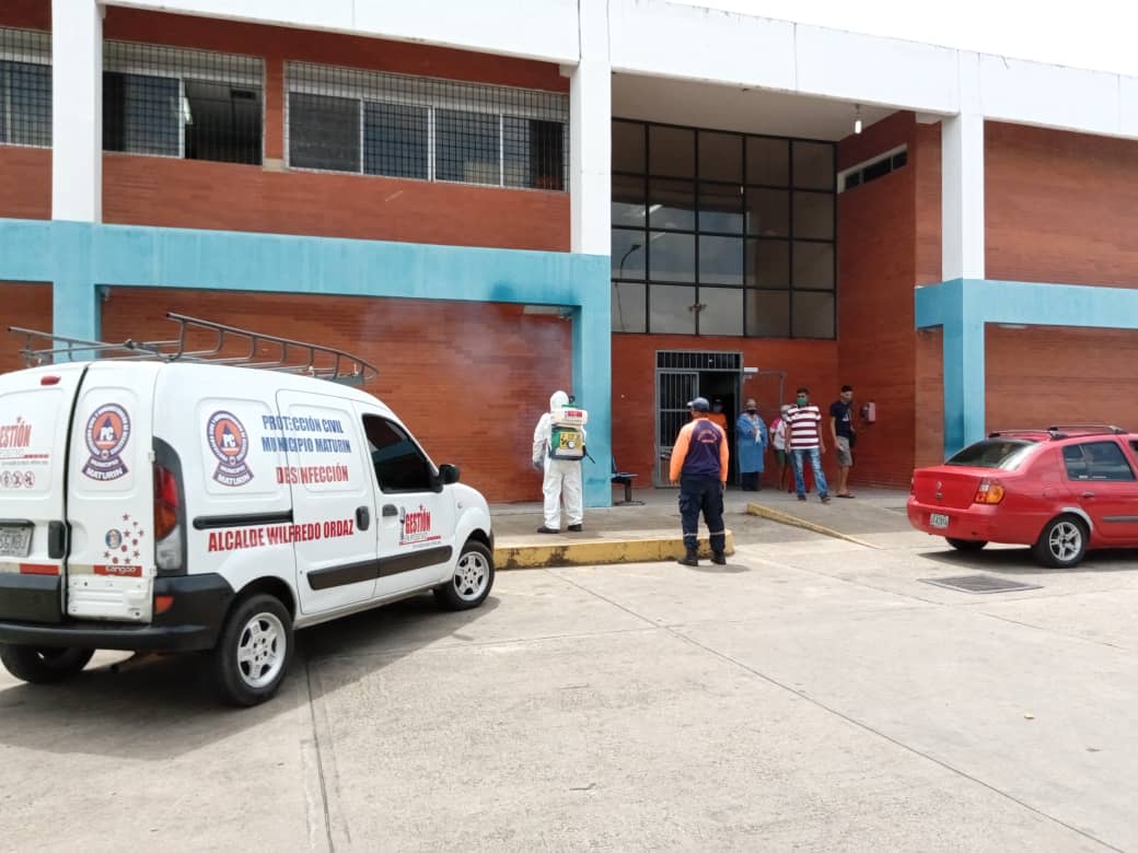 34 mil 100 desinfecciones realizó Protección Civil del municipio Maturín
