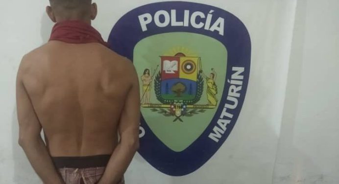 Alias «El Cesita» fue capturado por Polimaturín en Barrio Bolívar