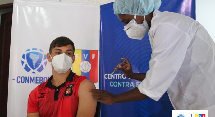 Comenzó la vacunación de los jugadores en la Liga FUTVE