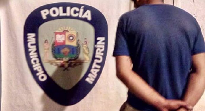 Polimaturín capturó a individuo por agredir a su hermana