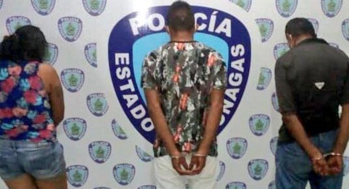 Hirieron a un sujeto y fueron detenidos por Polimonagas en La Gran Victoria