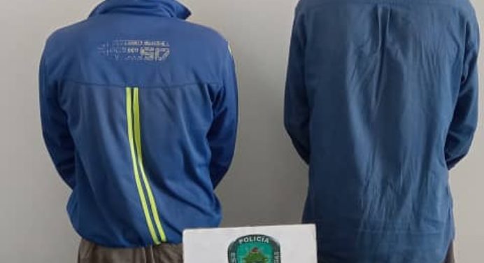 Polimonagas detuvo en Caripe a dos sujetos con presunta droga