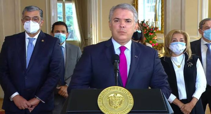Presidente Iván Duque acordó diálogos regionales con gobernadores